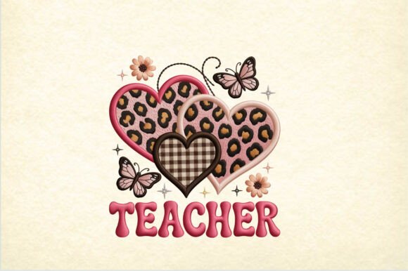 Adding Value with Embroidery Style Teacher Design