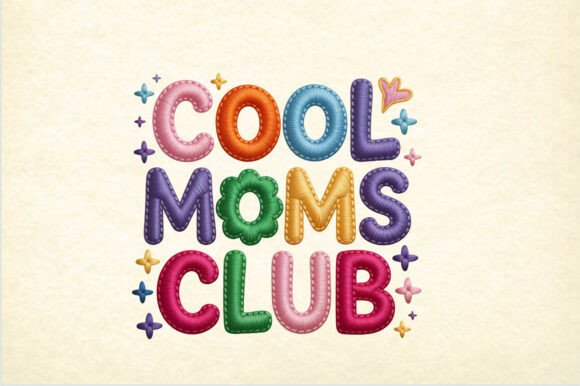 Cool Moms Club Embroidery PNG Review for Craft Fair Sellers