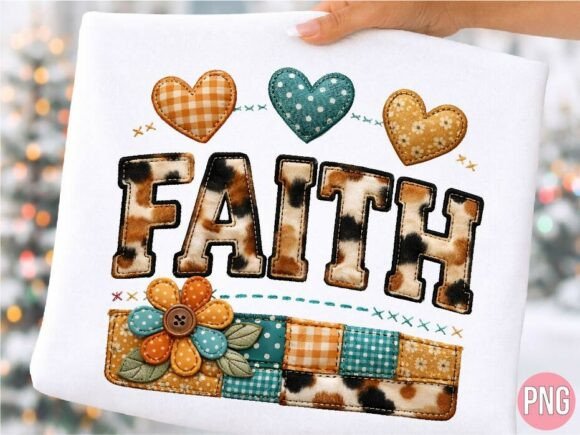 Faith Faux Embroidery Patchwork PNG: A Designer’s Review for Small Business Branding