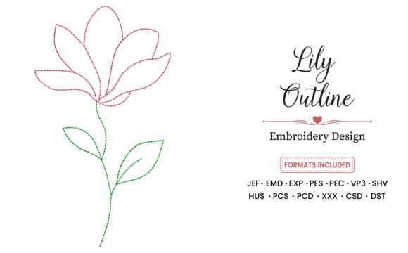 Lily Outline Embroidery Design: A Designer’s Honest Review