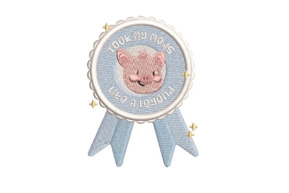 Piggy Meds Award Embroidery: A Charming Touch for Personalized Gifts